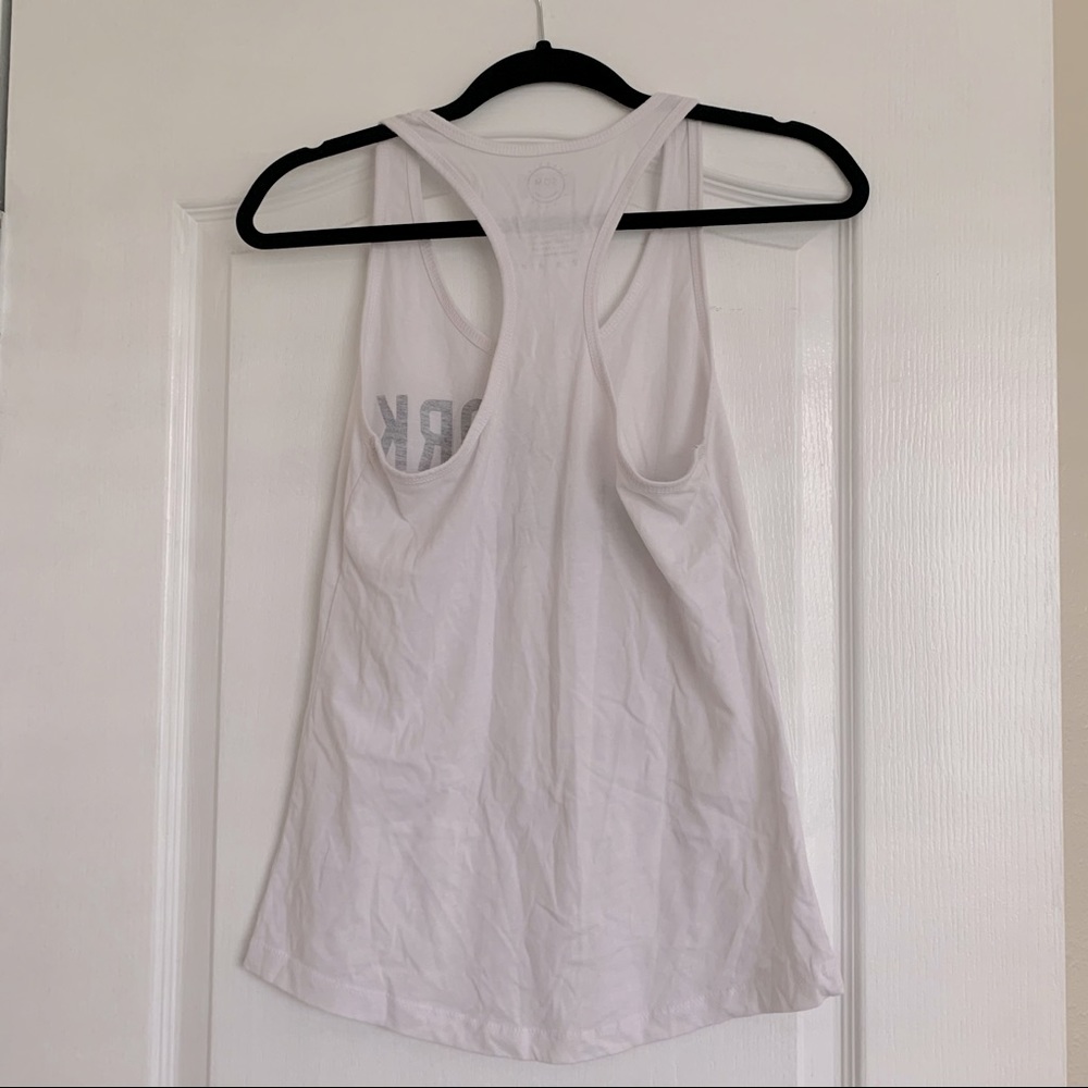 💖 Work Out // Night Out Racerback Tank Top - Picture 2 of 3